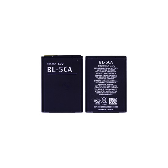 Battery BL-5CA for Nokia N71/N72/N91/N1110/N1111/N1112 1050mAh